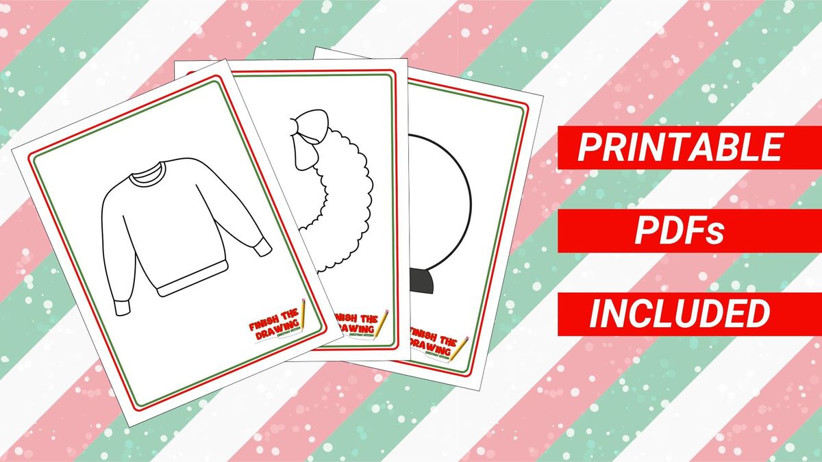Finish the Drawing: Christmas Edition image number null